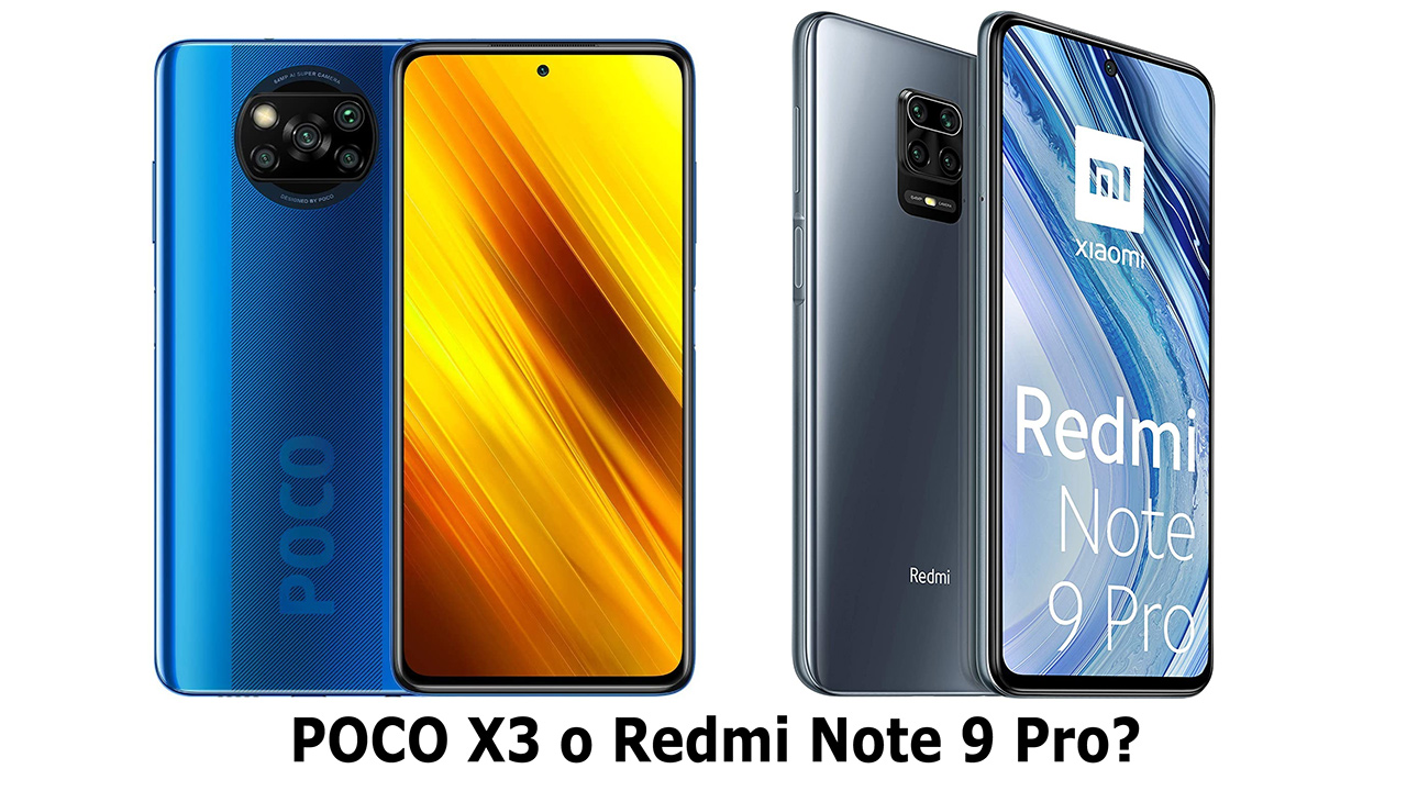 Poco X3 Redmi Note 9