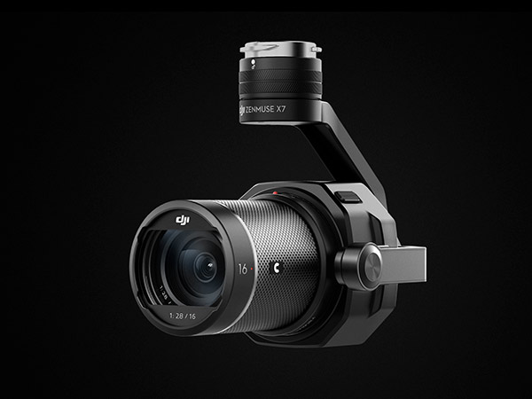 DJI Zenmuse X7 e ottica 16mm F2.8