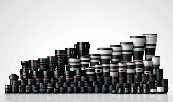 Canon EF - 130 milioni di ottiche prodotte