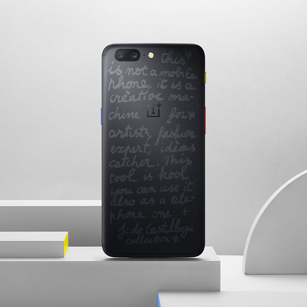 OnePlus 5 - annunciata l'esclusiva JCC Limited Edition OnePlus 5 - annunciata l'esclusiva JCC Limited Edition
