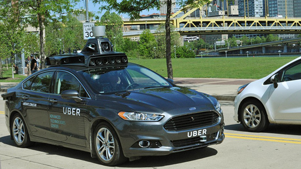 Uber, Ford Fusion a guida autonoma