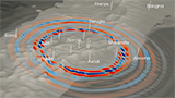 In un video dell'INGV su YouTube il propagarsi del terremoto del 30 ottobre a Norcia