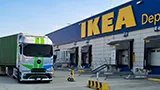 Il camion elettrico eActros 600 scende in strada per Ikea Italia, pronta un'intera flotta