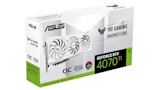 ASUS rilascia la prima GPU TUF Gaming bianca: è la GeForce RTX 4070 Ti