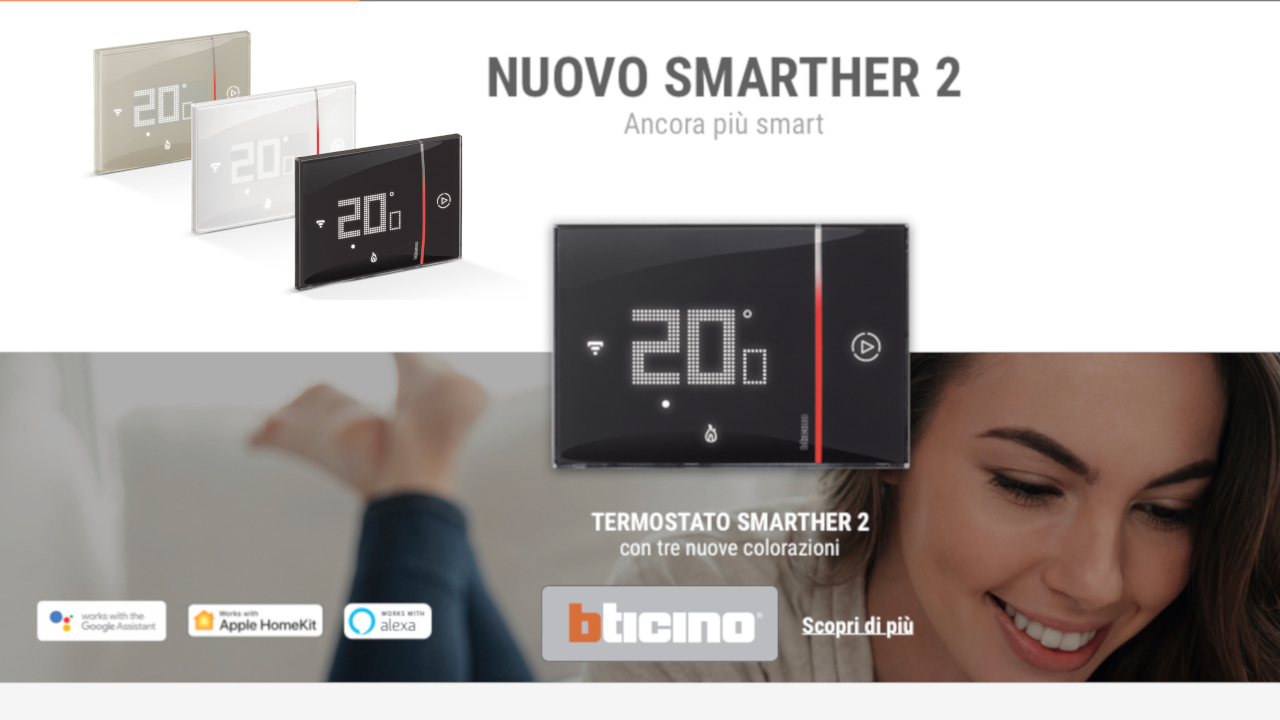 BTicino annuncia Smarther2 with Netatmo: il nuovo termostato connesso  ancora più evoluto | Hardware Upgrade