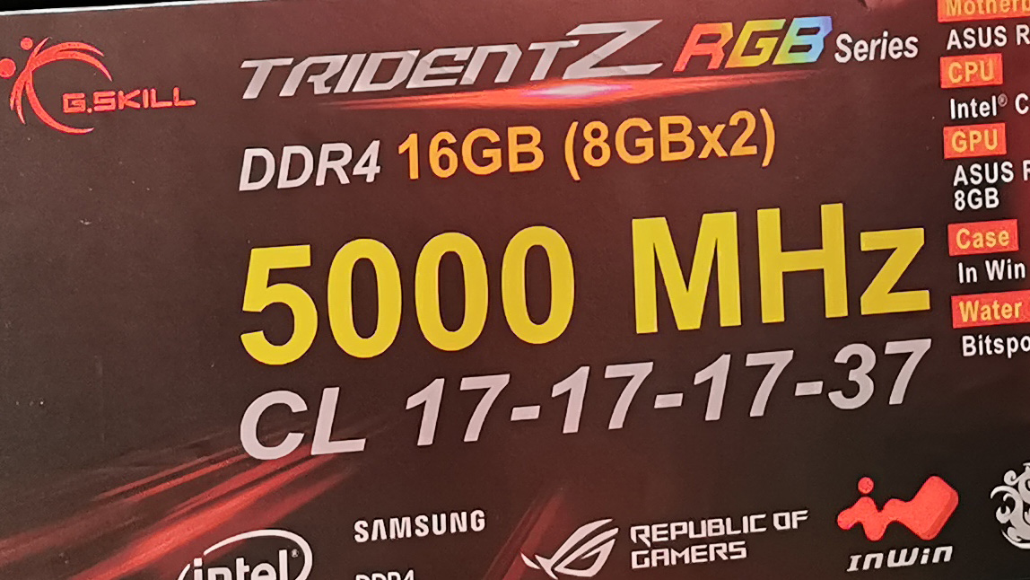 Memorie G.Skill DDR4 sino a 5 GHz, ma senza compromessi per i timings