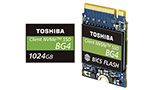 Toshiba: nuova serie di SSD BG4 a singolo package, 2250MB/s e fino a 1TB