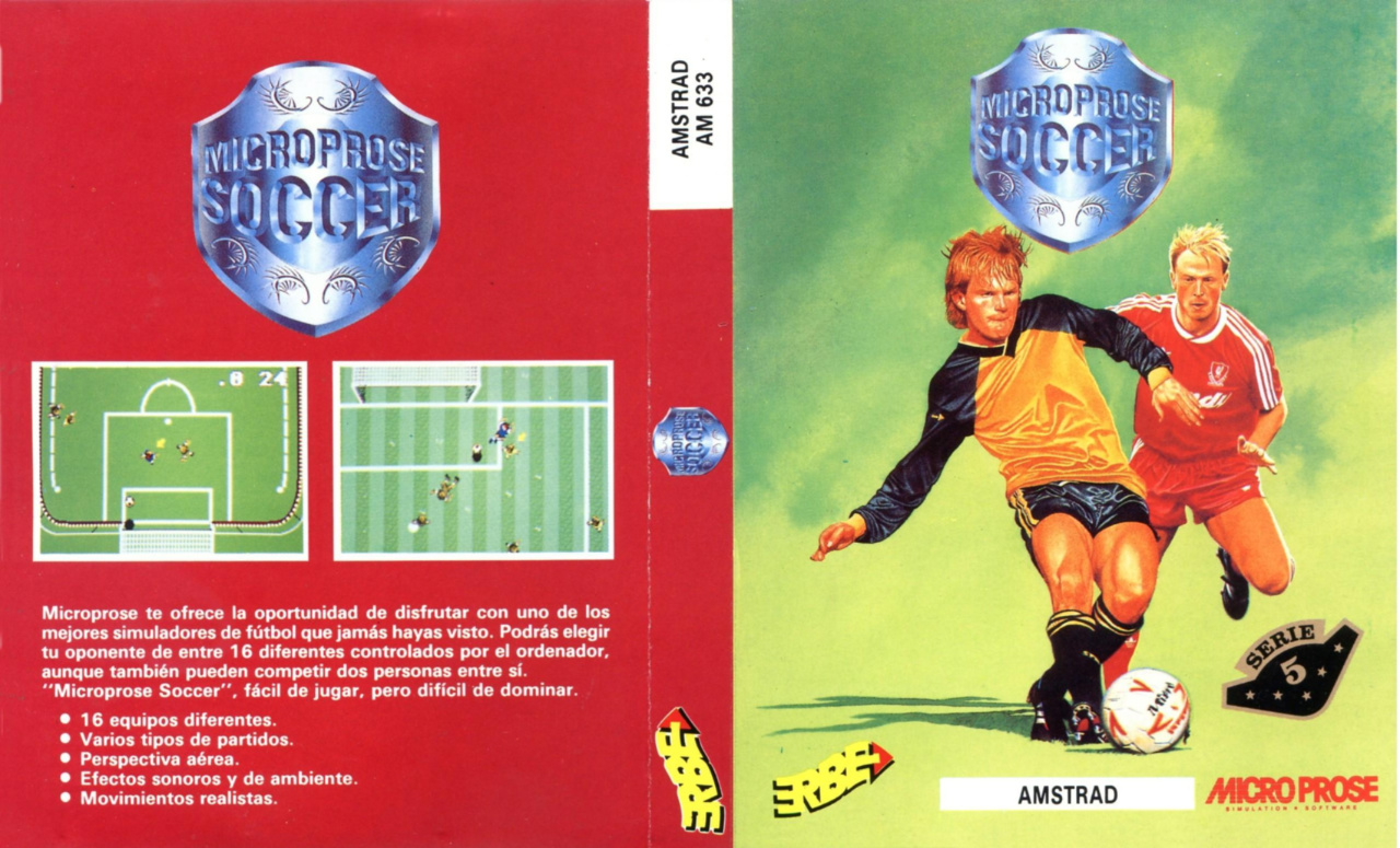 microprose soccer cover
