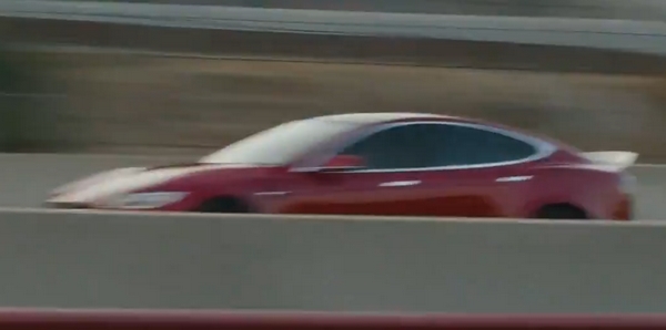 tesla model s plain