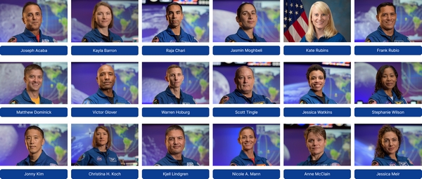 Astronauti di Artemide 2020
