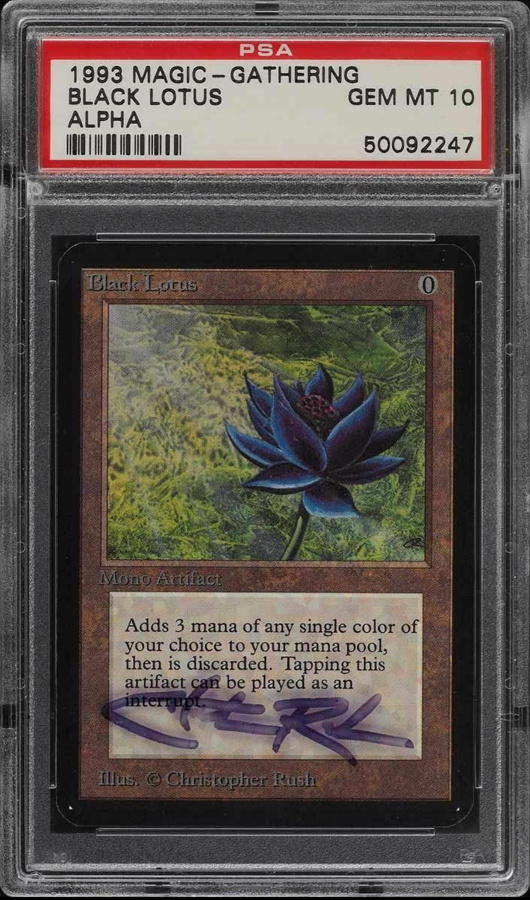 black lotus magic the gathering