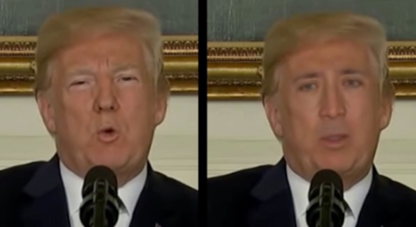 deepfake donald trump nicholas cage