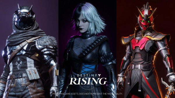 destiny rising characters heroes