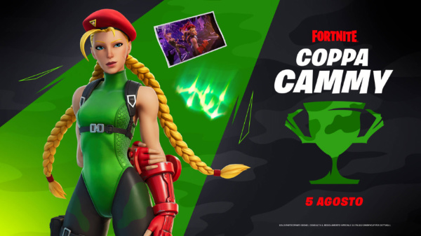 fortnite coppa cammy street fighter epic games