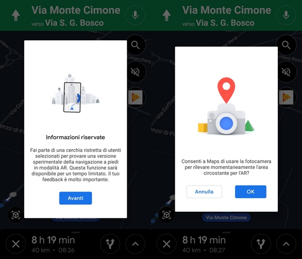 Google Maps Augmented Reality