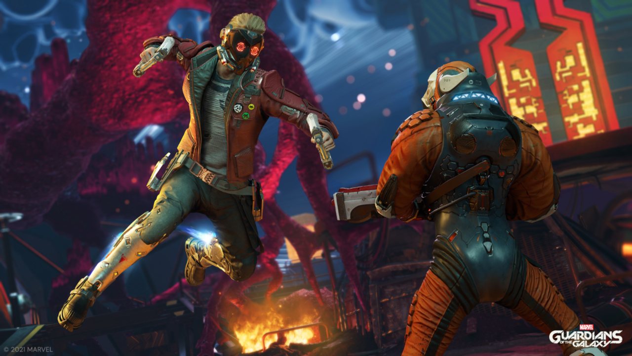marvel's guardians of the galaxy screenshot