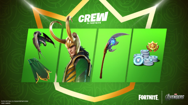 loki fortnite pacchetto luglio