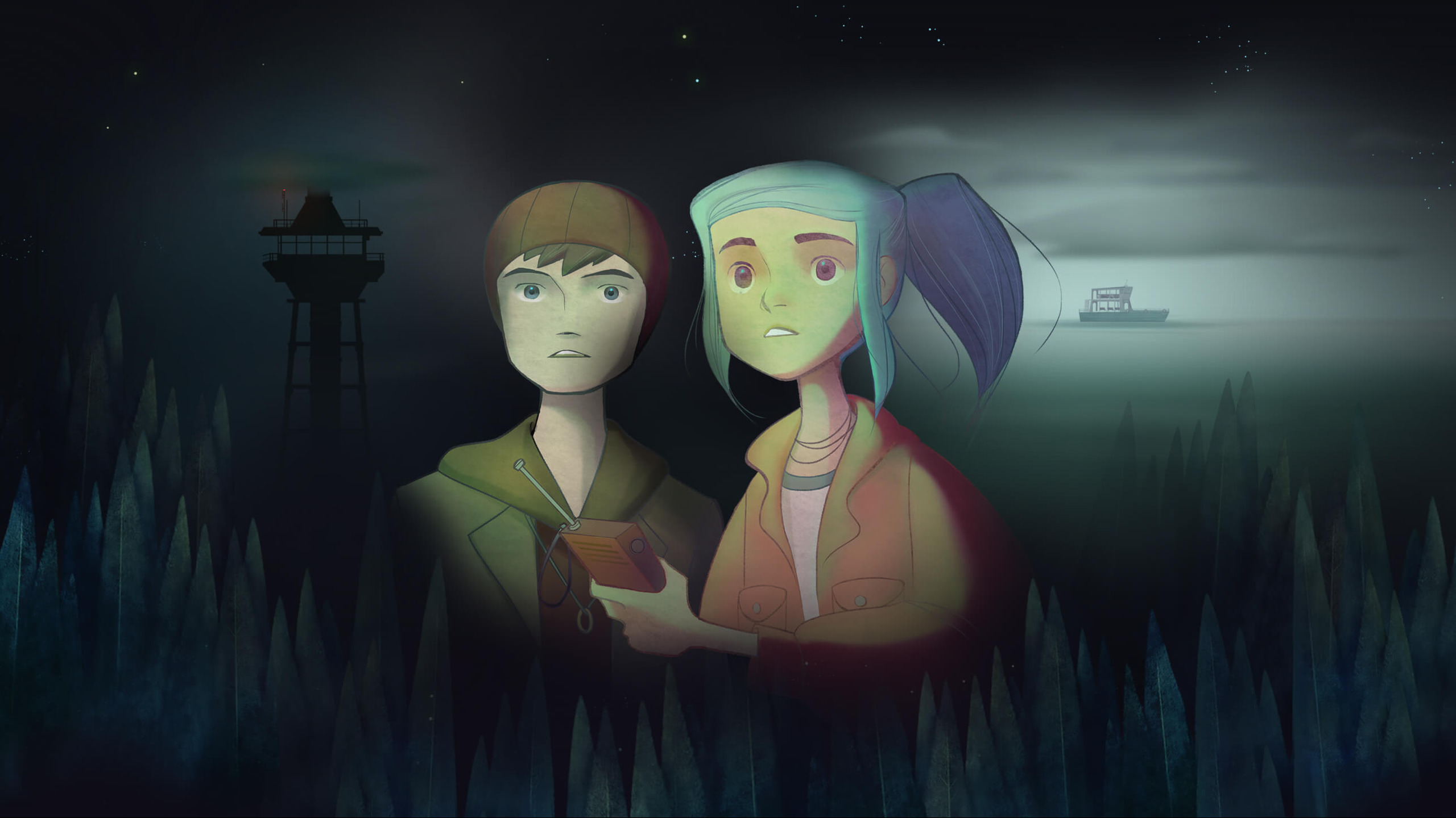 oxenfree netflix games night school studio