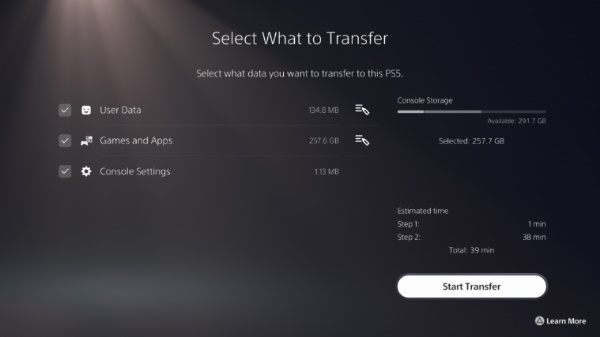 ps5 salvataggi