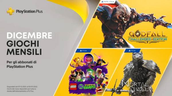 ps plus dicembre 2021