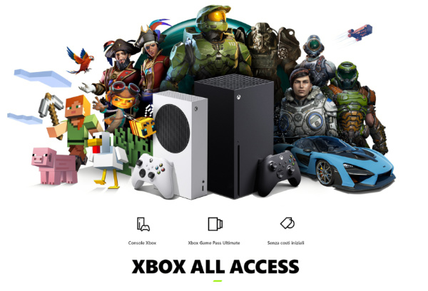 xbox all access gamestop italia