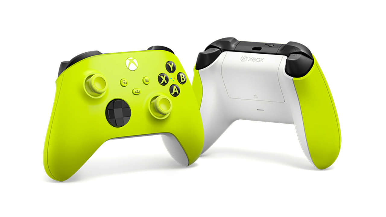 xbox wireless controller giallo elettrico